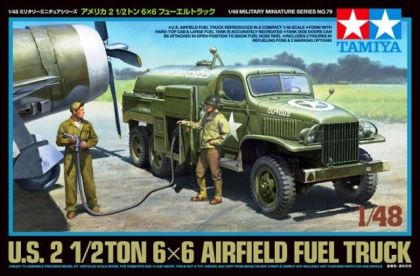 1:48 U.S. 2 1/2TON 6x6 AIRFIELD FUEL TRUCK