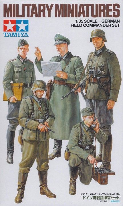 1:35 German Field Commander Set