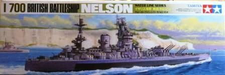 1:700 British Battleship HMS Nelson