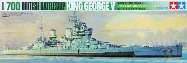 1:700 British Battleship King George V