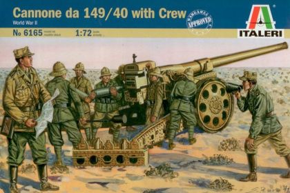 1:72 Cannone da 149/40 w/ crew