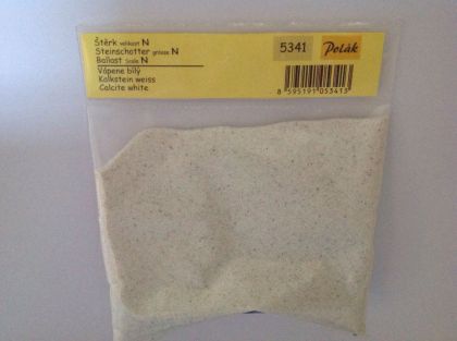 Štěrk vel. N - Vápenec bílý - 200g