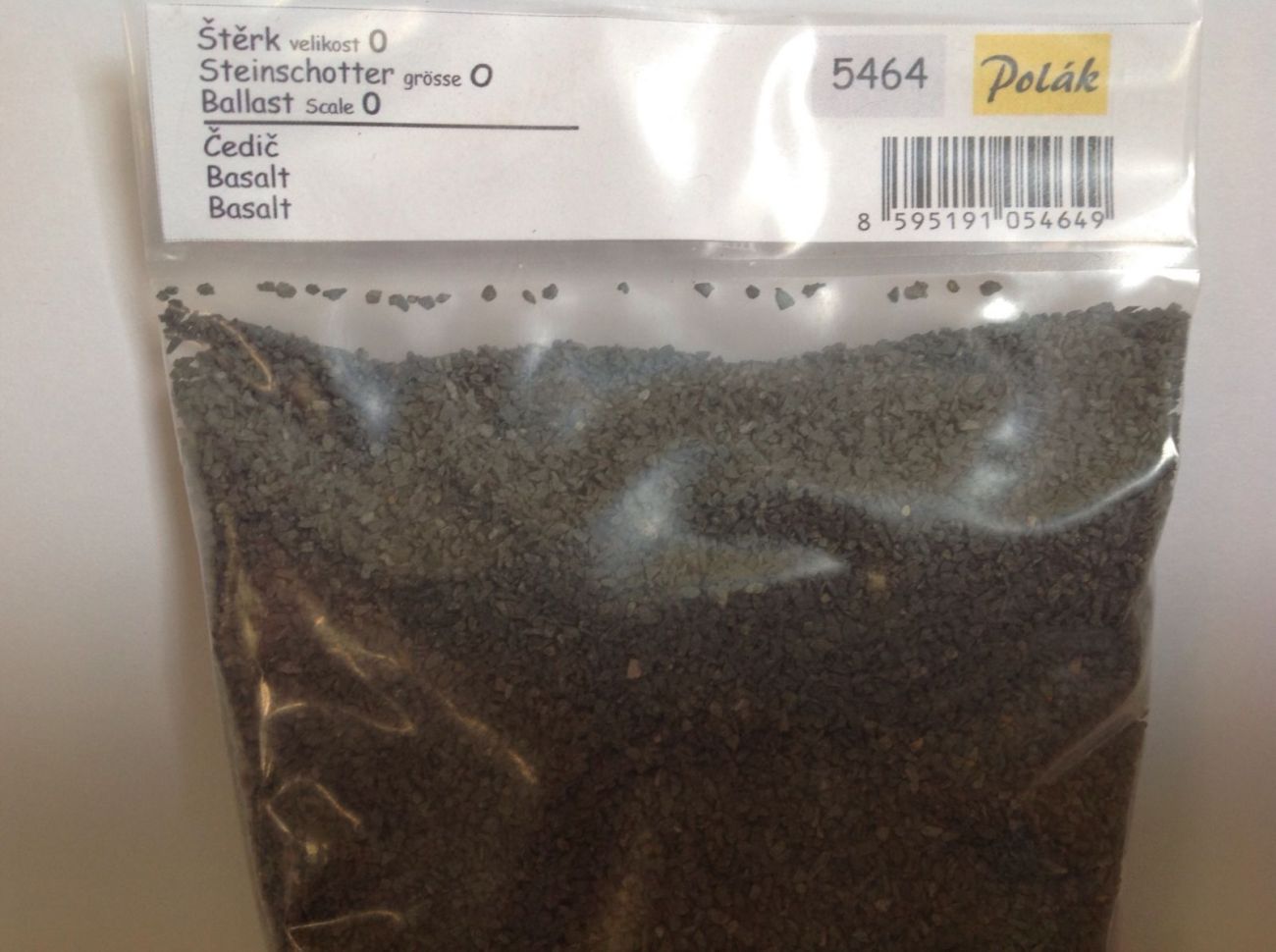 Štěrk vel. 0 - Čedič - 300g