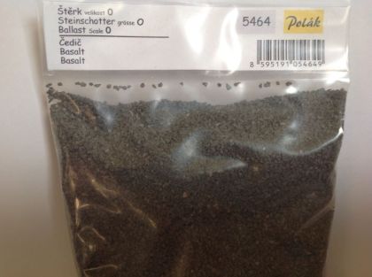 Štěrk vel. 0 - Čedič - 300g