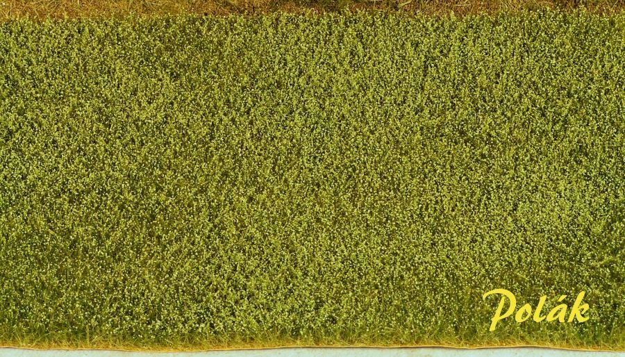 Makové pole - zelené makovice 34,5x19,5 cm