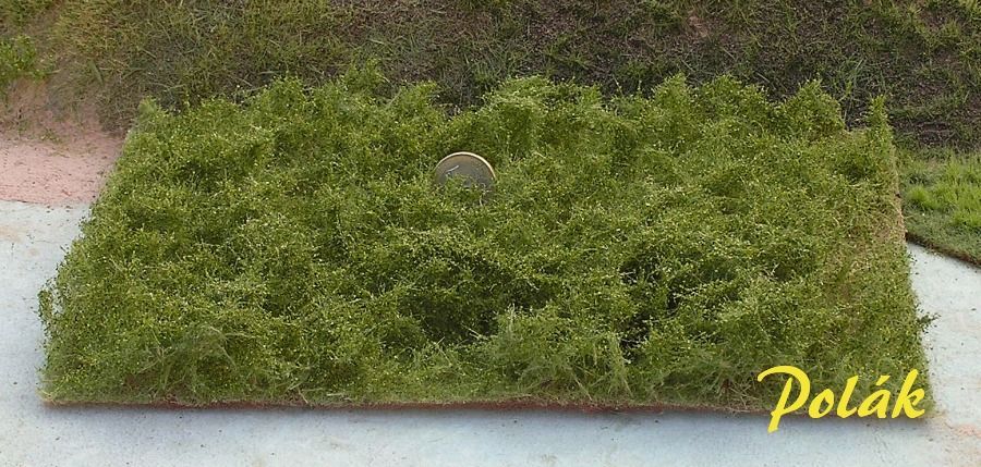 Divoké keře  - zelený mix 27,5x20,5 cm