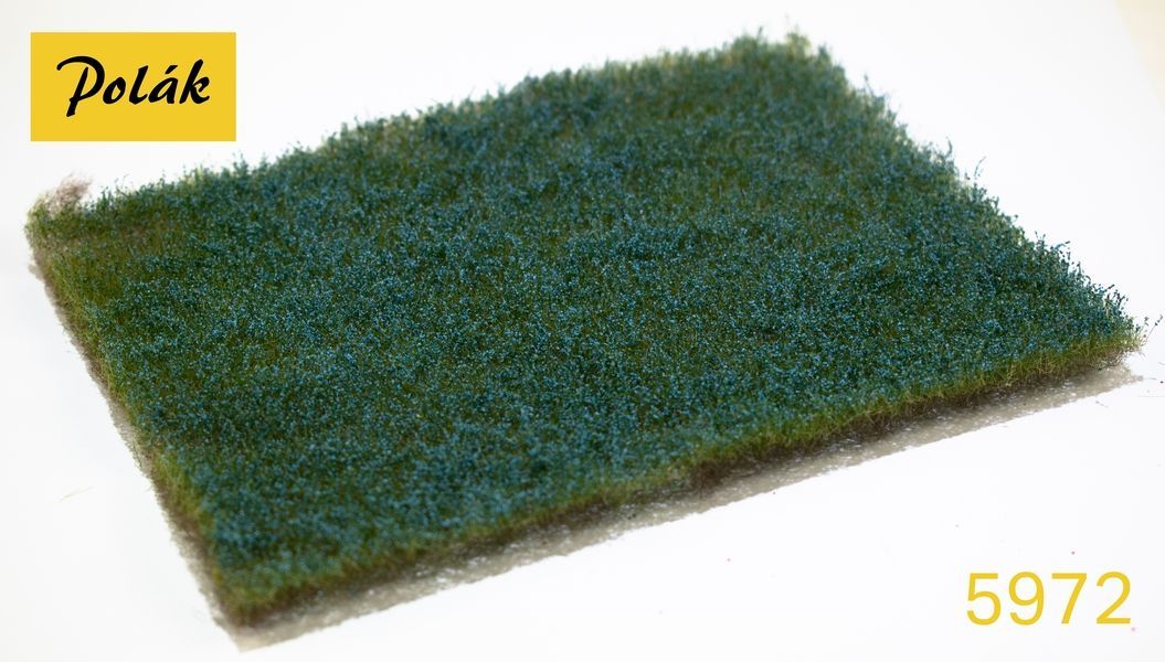 Luční květy  - Modré 14x18 cm