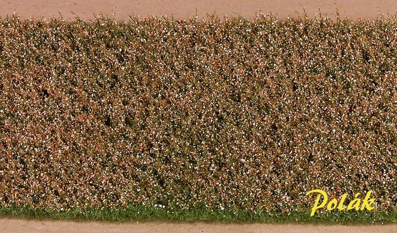 Luční květy  - Červenobílé 14x18 cm