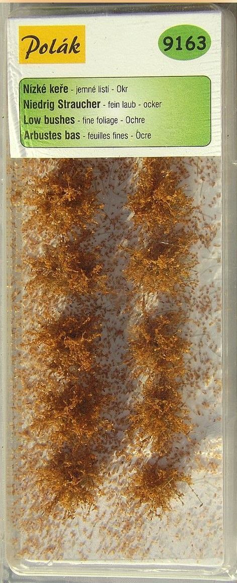 Nízké keře - jemné listí - Okr 14ks