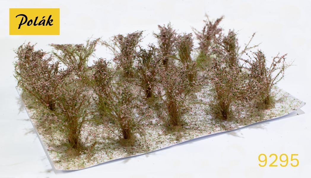 Vysoké keře - kvetoucí - Růžové 15ks