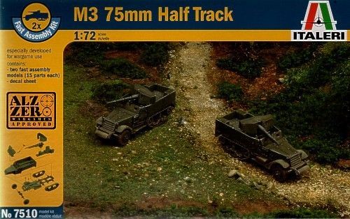 1:72 M3 75mm Half Track