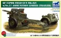 1:35 QF 25pdr Field Gun Mk. II/I