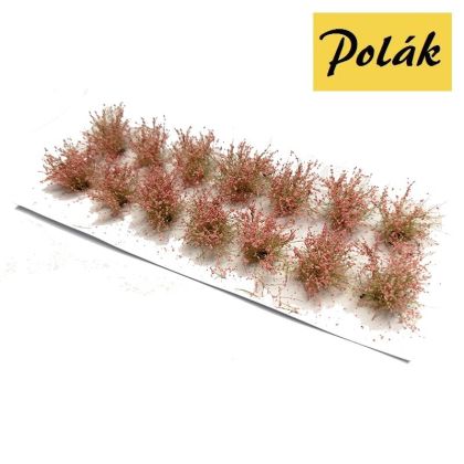 Nízké keře - kvetoucí - Růžové 14ks