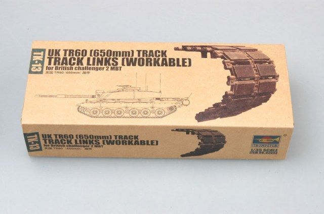 1:35 UK TR60 (650mm) track for British challenger 2 MBT