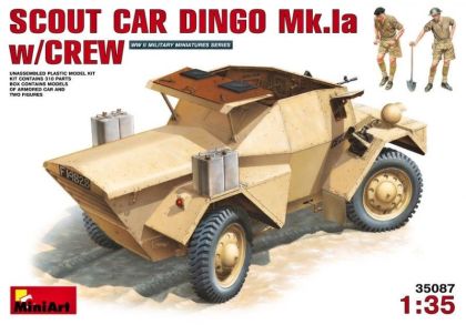 1:35 Scout Car Dingo Mk.1a w/Crew