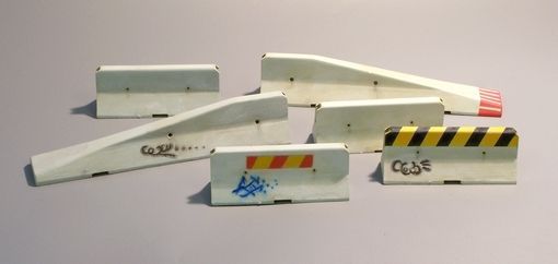 1:35 Betonové zátarasy - krátké