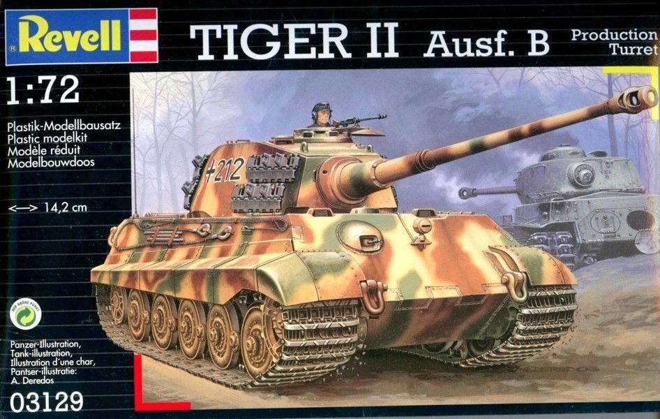 1:72 Tiger II. Ausf.B (Production Turret)