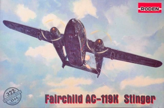 1:144 Fairchild AC-119K Stinger
