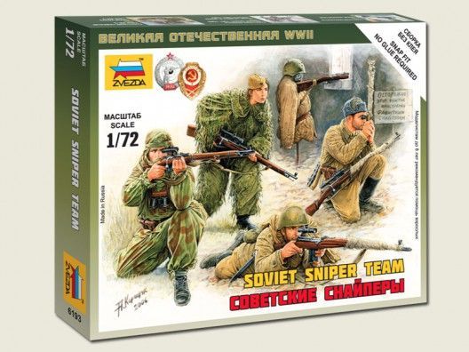 1:72 Soviet Snipers