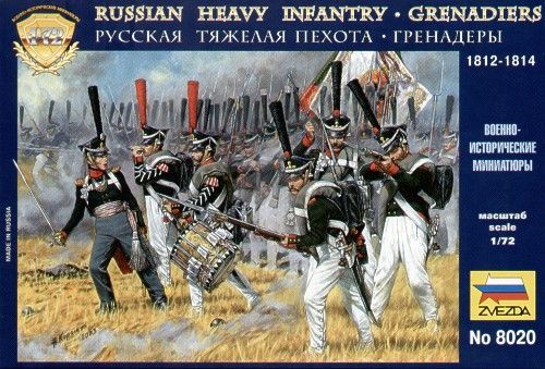 1:72 Russian Heavy Infantry Grenadiers 1812-1815