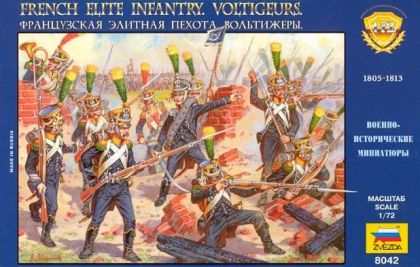 1:72 French Voltigeurs Elite Infantry 1805-1813