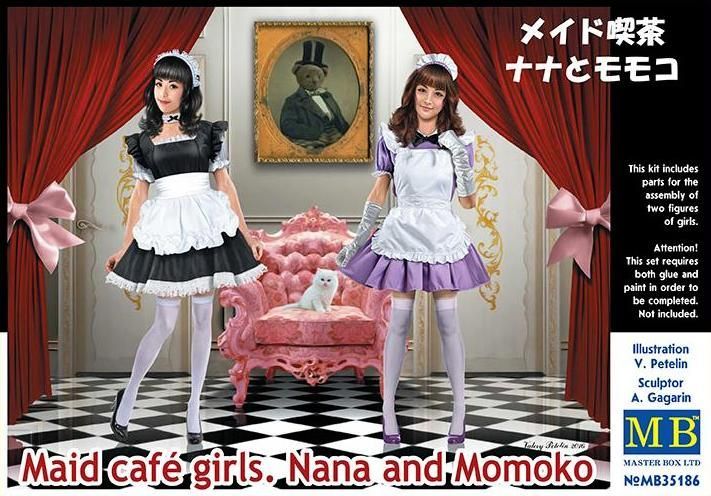 1:35 Maid café girls - Nana and Momoko