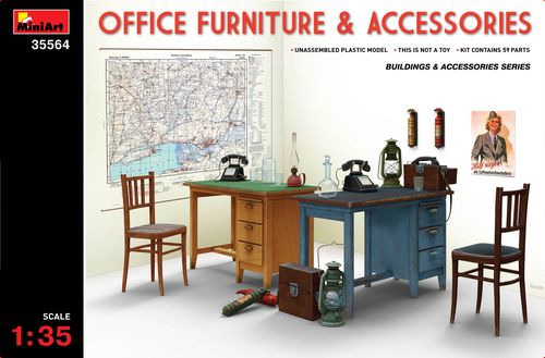 1:35 Office Furniture & Accessories