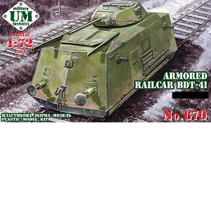 1:72 Armored Railcar BDT-41