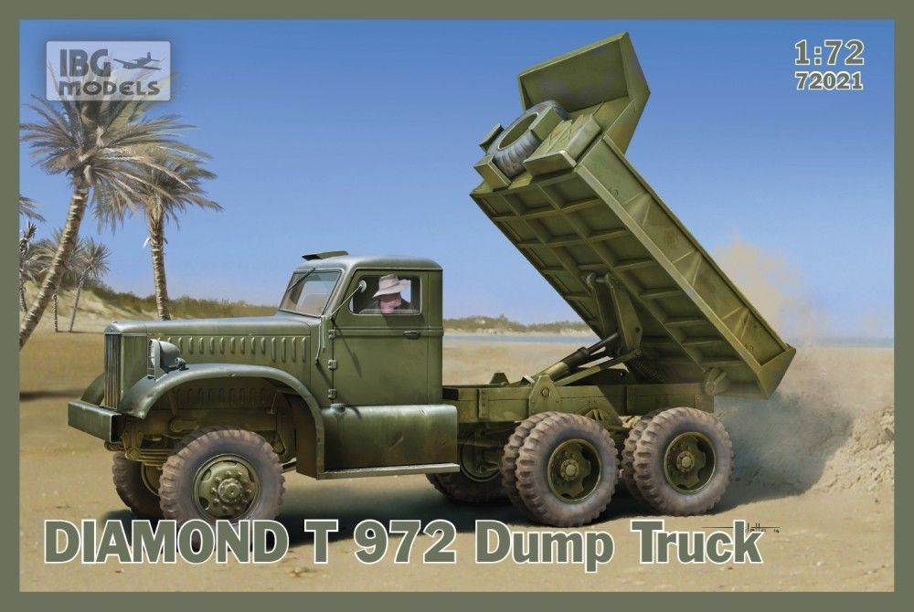 1:72 Diamond T 972 Dump Truck