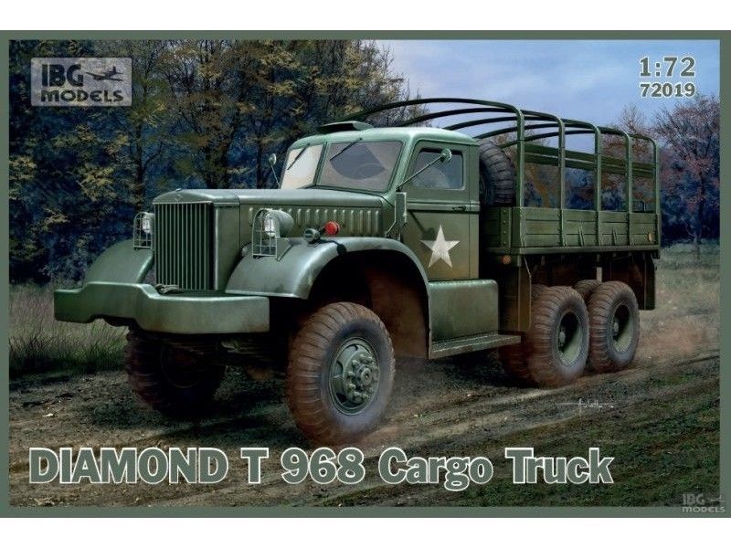 1:72 Diamond T 968 Cargo Truck