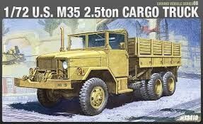 1:72 U.S. M35 2.5ton Cargo Truck
