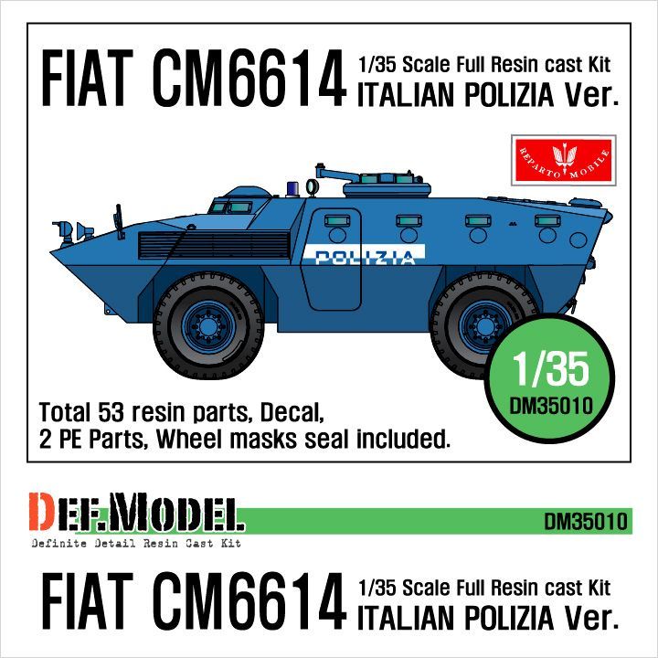 1:35 CM6614 LAV 'Polizia' (Full kit)