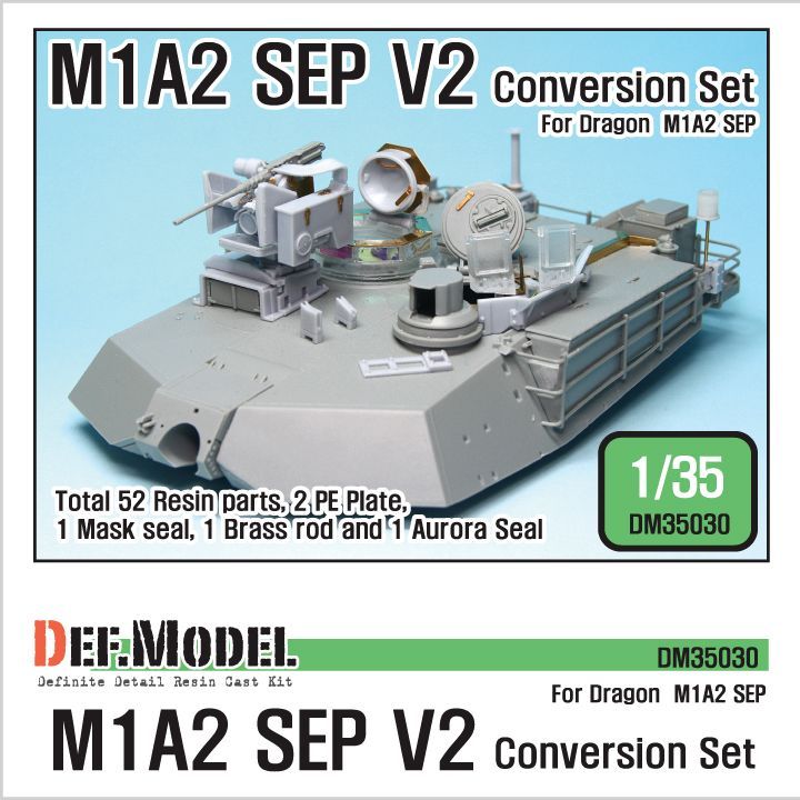 1:35 M1A2 SEP V2 Conversion set (for Dragon 1:35 )