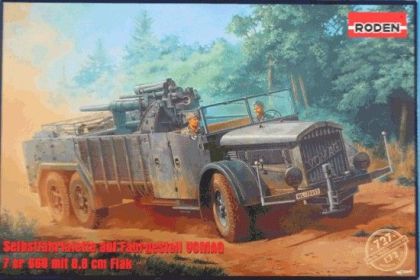 1:72 Selbstfahrlafette auf Fahrgestell VOMAG