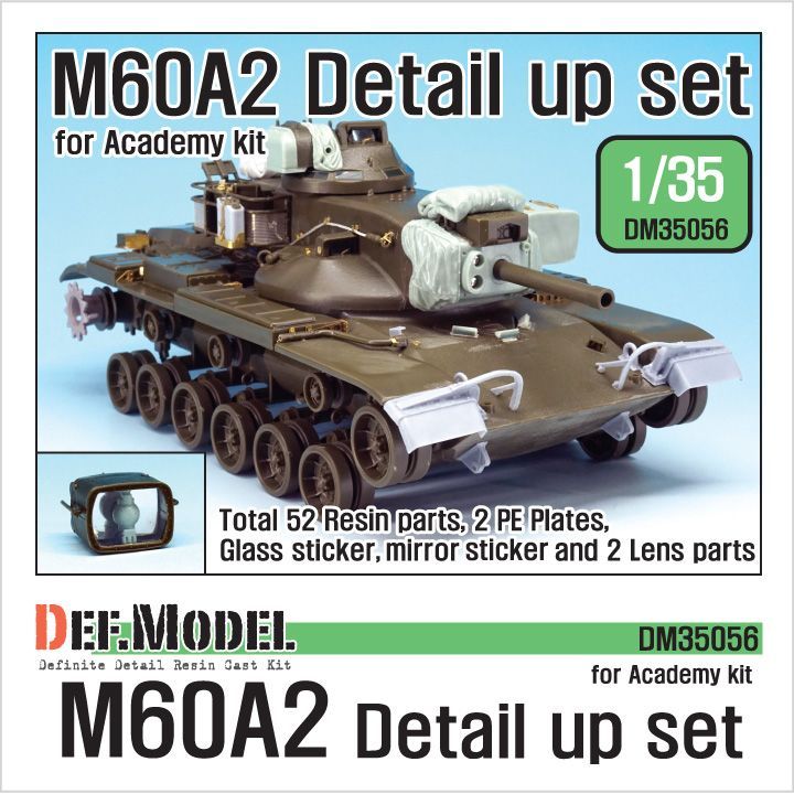 1:35 US M60A2 Detail up set (for Academy 1:35 )