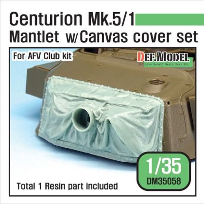 1:35 Centurion Mk.5/1 Mantlet w/canvas cover set (for AFV Club 1:35 )