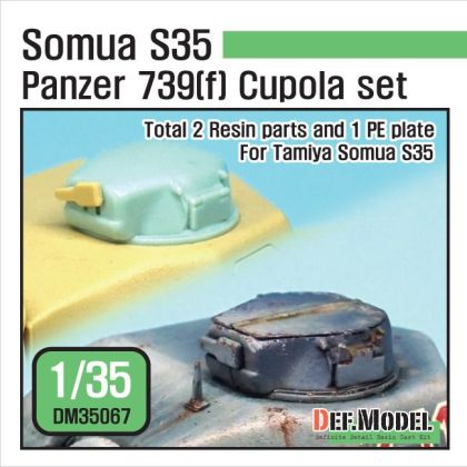 1:35 German Panzer 739(f) S35 Cupola set (for Tamiya 1:35 )