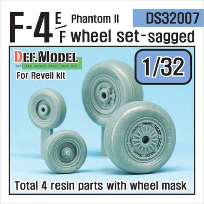 1:32 F-4E Phantom II Wheel set (for Revell 1:32 )