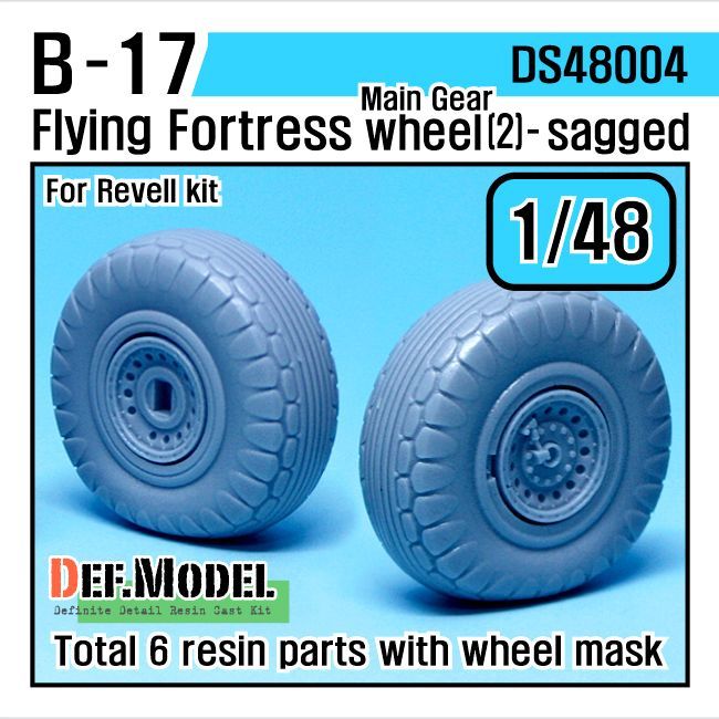 1:48 B-17F/G Flying Fortress Wheel set 2 (for Revell 1:48 )