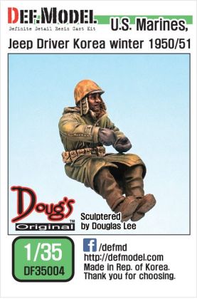 1:35 US Marines Jeep Driver Korea Winter 1950/51
