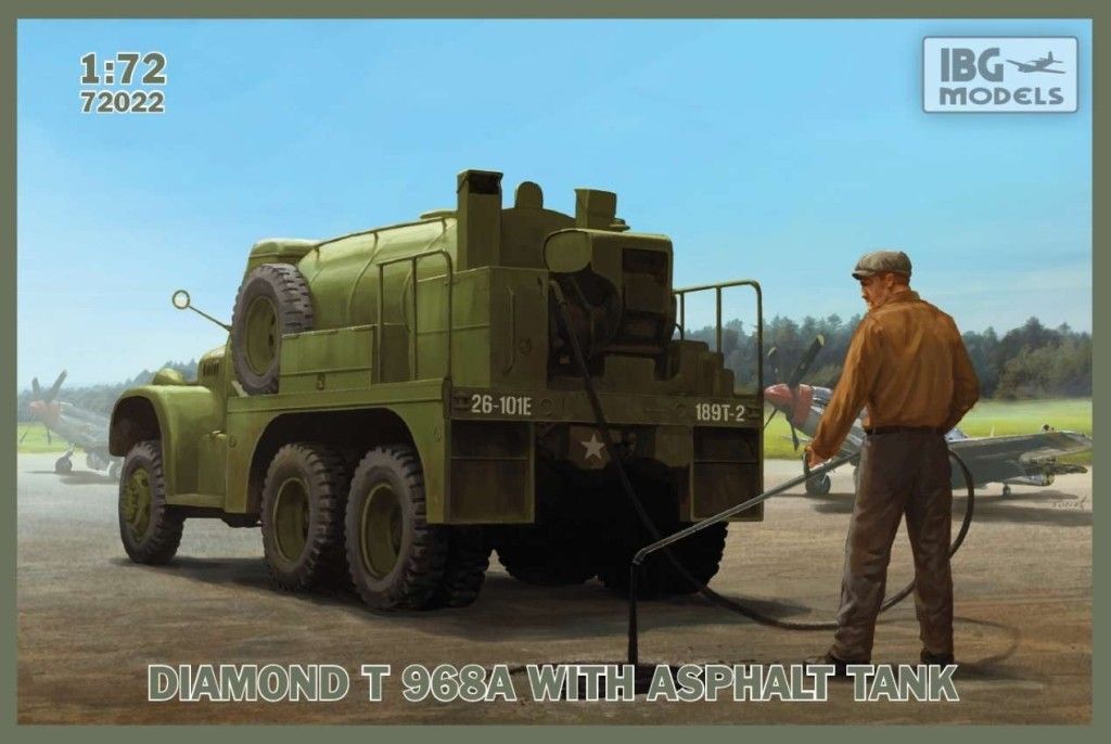 1:72 Diamond T968A Asphalt Tank