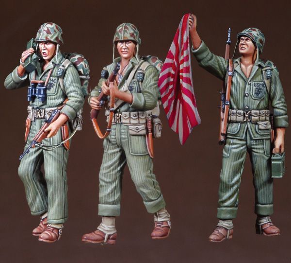 1:35 WWII USMC Infantry Set