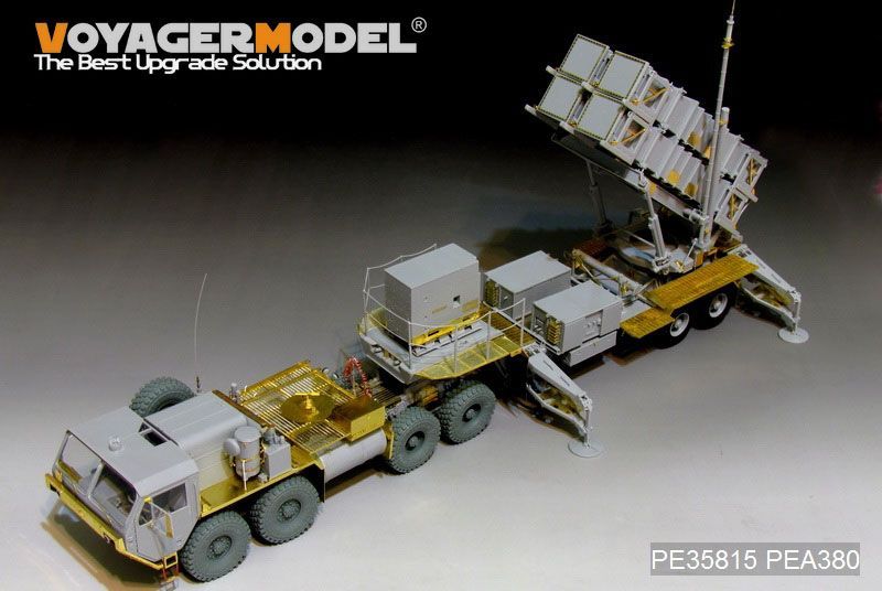 Patriot Sam System.drawing 1:35 Modern U.S. Patriot SAM System w/M983 Tractor Basic (For TRUMPETER ...