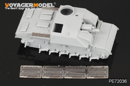 1:72 WWII German Pz.Kpfw.III Grills (4pces)(For DRAGON)
