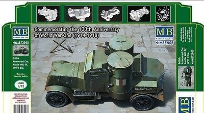 1:72 Austin Mk IV WWI British Armoured Car