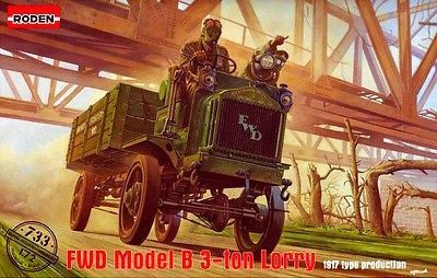 1:72 FWD Model B 3-ton Lorry 1917 type production