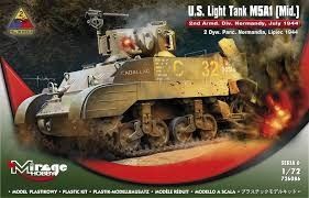 1:72 U.S. Light Tank M5A1