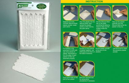 Silicone Mold For 1/35 Stone Pavement 3 (Large)