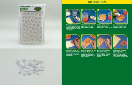 Silicone Mold for 1/35 Field Rock 1 (Small)