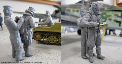 1:32 Sd.Kfz.2 Luftwaffe “Boarding Preparation” Set